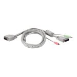 Trendnet tk 204uk - commutateur �cran - clavier - souris / audio - 2 x kvm / audio - 1 utilisateur local ...