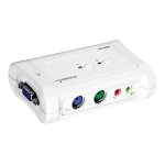 Trendnet tk 208k - commutateur �cran - clavier - souris / audio - 2 x kvm / audio - 1 utilisateur local ...
