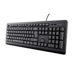 Trust primo clavier filaire azerty fran�ais, silencieux, r�sistant aux eclaboussures, c�ble usb de 1. ...