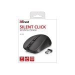 Trust silent click mydo - souris - droitiers et gauchers - 4 boutons - sans fil - 2. 4 ghz - rcepteur ...