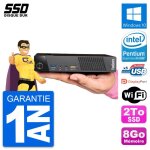 Ultra mini pc lenovo m93p tiny intel g3220t ram 8go ssd 2to windows 10 wifi