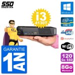 Ultra mini pc lenovo m93p tiny intel i3 - 4130t ram 8go ssd 120go windows 10 wifi