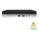 Upcycle it hp prodesk 400 g4 dm (refurbished) intel core i5 i5 - 8500t 16 go ddr4 - sdram 256 go ssd ...