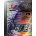 Uprint c06 / c03 - pack de 4 cartouches compatibles canon bci - 3e - 1 x noir 26ml, 1 x cyan 14. 5ml, ...