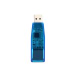 Usb 2. 0 lan rj45 ethernet 10 / 100mbps carte rseau bleu adaptateur pour pc android de1647