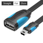 Vention usb adaptateur mini usb 2. 0 � usb otg c�ble pour mp3 mp4 disque dur appareils photo num�riques ...