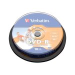 Verbatim - 10 x dvd - r (8cm) 4x - surface imprimable Verbatim - 10 x dvd - r (8cm) 4x - surface imprimable