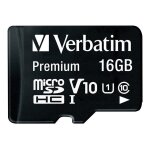 Verbatim - carte m�moire flash (adaptateur microsdhc - sd inclus(e)) - 16 go - class 10 - micro sdhc
