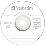Verbatim cd - r 700 mb 52x 80 min