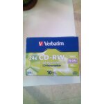 Verbatim datalifeplus ultra speed - 10 x cd - rw - 700 mo 16x - 24x - botier cd