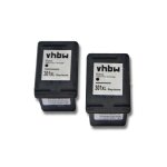Vhbw 2x cartouche d'encre compatible noir pour hp 301, 301xl, ch563ee