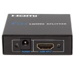 Vue dtaille adaptateur convertisseur 1  2 / 3d hdmi rpartiteur splitter / hdmi 1. 3