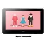 Wacom cintiq pro 16 - 2021 - numriseur avec ecran lcd - 34. 5 x 19. 4 cm - multitactile - lectromagntique ...