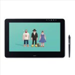 Wacom cintiq pro 16 - num�riseur avec ecran lcd - 34. 5 x 19. 4 cm - multitactile - �lectromagn�tique ...