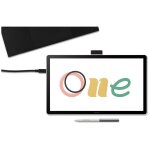 Wacom one 14 tablette graphique noir, blanc 2540 lpi 309 x 174 mm usb