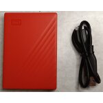 Wd my passport� - disque dur externe - 2to - usb 3. 0 (wdbyvg0020bbk - jb) c�ble