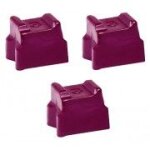 Xerox phaser 8560 lot de 3 sticks encre solide magenta compatible