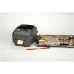 Zebra gk series gk420t - imprimante d'�tiquettes - dt / tt - rouleau (10, 8 cm) - 203 dpi - jusqu'� 127 ...
