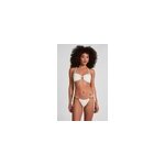 Hunkem�ller bas de bikini highleg crinkle blanc