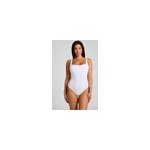 Hunkem�ller body en coton c�tel� blanc