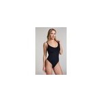 Hunkem�ller body � jambe haute sans couture mise en forme noir
