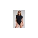 Hunkem�ller body � manches courtes sans couture noir
