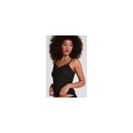 Hunkem�ller caraco col v en dentelle ultra - doux avec cachemire noir