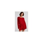 Hunkemller combinaison de pyjama courte en jersey ctel rouge
