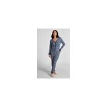 Hunkemller combinaison de pyjama en jersey fairisle bleu