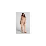 Hunkemller combinaison de pyjama torsade  fermeture clair beige
