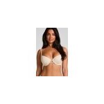 Hunkem�ller crochet bikini top blanc