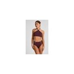 Hunkem�ller culotte de bikini taille haute panama violet