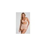 Hunkemöller culotte taille haute avec gaine sculptante en dentelle scuba beige Hunkemöller culotte taille haute avec gaine sculptante en dentelle scuba beige