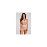 Hunkemöller culotte taille haute avec gaine sculptante en dentelle scuba beige Hunkemöller culotte taille haute avec gaine sculptante en dentelle scuba beige