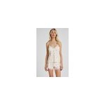 Hunkem�ller ensemble pyjama jersey dentelle blanc