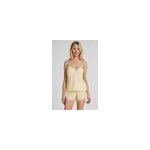 Hunkem�ller ensemble pyjama jersey dentelle jaune
