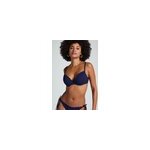 Hunkem�ller haut de bikini � armatures � effet push - up pr�form� scallop taille a - e bleu