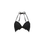 Hunkem�ller haut de bikini � armatures � effet push - up pr�form� scallop taille a - e noir
