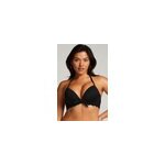 Hunkem�ller haut de bikini � armatures � effet push - up pr�form� scallop taille a - e noir