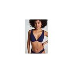 Hunkemller haut de bikini  armatures non prform scallop bleu