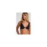 Hunkemöller haut de bikini à armatures non préformé scallop noir Hunkemöller haut de bikini à armatures non préformé scallop noir