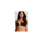 Hunkemöller haut de bikini bandeau cabo noir Hunkemöller haut de bikini bandeau cabo noir