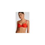 Hunkem�ller haut de bikini luxe � armatures et rembourrage rouge