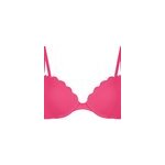 Hunkem�ller haut de bikini pr�form� � armatures scallop rose