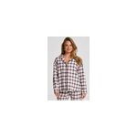 Hunkemöller haut de pyjama flanel blanc Hunkemöller haut de pyjama flanel blanc