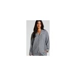 Hunkemöller haut de pyjama flanel essentials bleu Hunkemöller haut de pyjama flanel essentials bleu