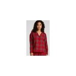 Hunkemller haut de pyjama flanel rouge