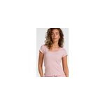 Hunkem�ller haut de pyjama jersey c�tel� rose