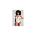 Hunkem�ller maillot de bain en crochet blanc