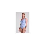 Hunkemller maillot de bain shaping shell mesh bleu